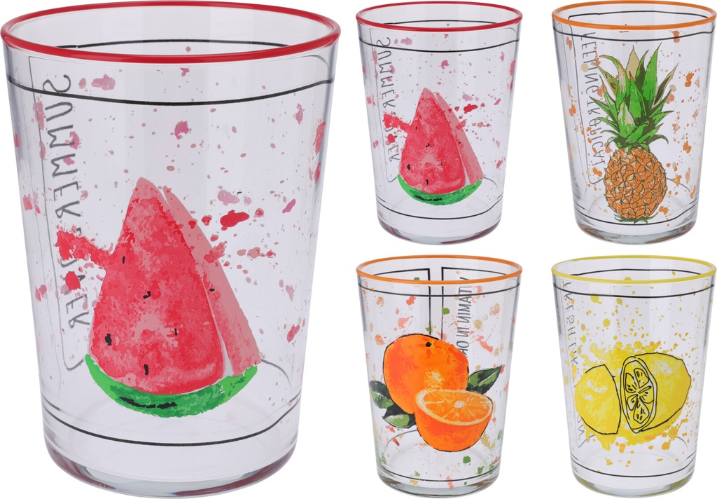 VASO CRISTAL FRUTAS