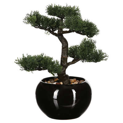 BONSAI ARTIFICIAL MACETA CERÁMICA H36