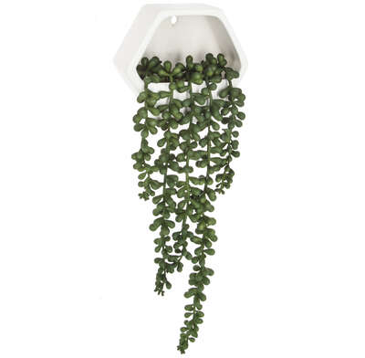 PLANTA ARTIFICIAL COLGANTE PARED