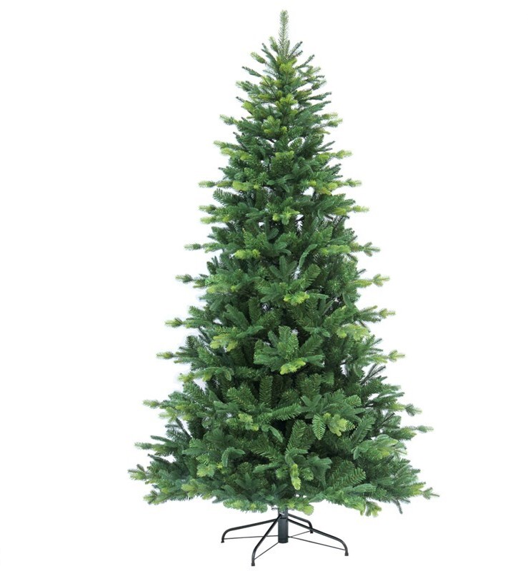 ARBOL NAVIDAD BASE METAL 210CM 948 PUNTA