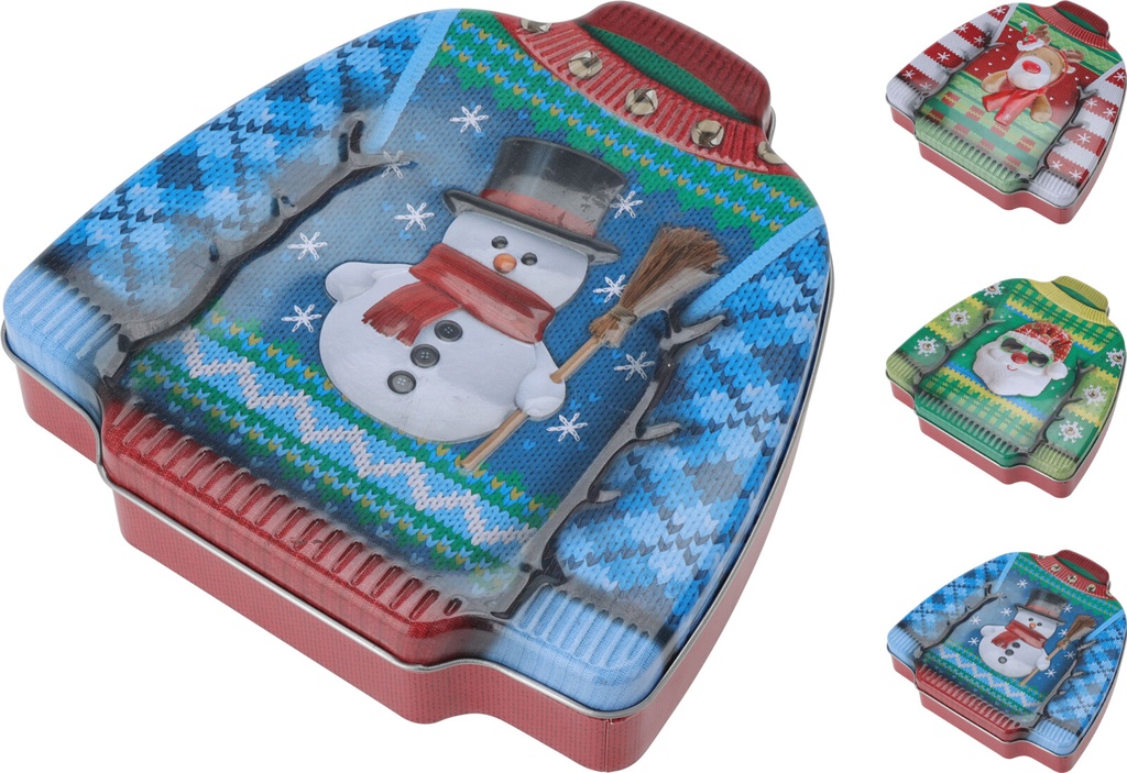 CAJA METAL JERSEY NAVIDAD