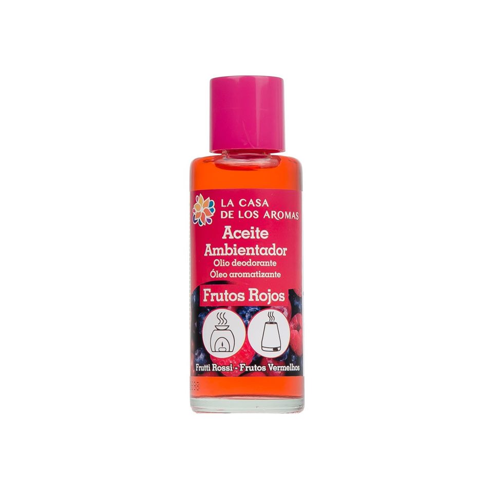 ACEITE ESENCIA AMBIENTADOR FRUTOS ROJOS 55 ML