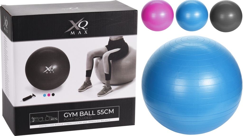 Balon Yoga De 55Cm.3Ass