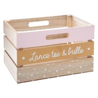 Caja Madera Rosa Sweet