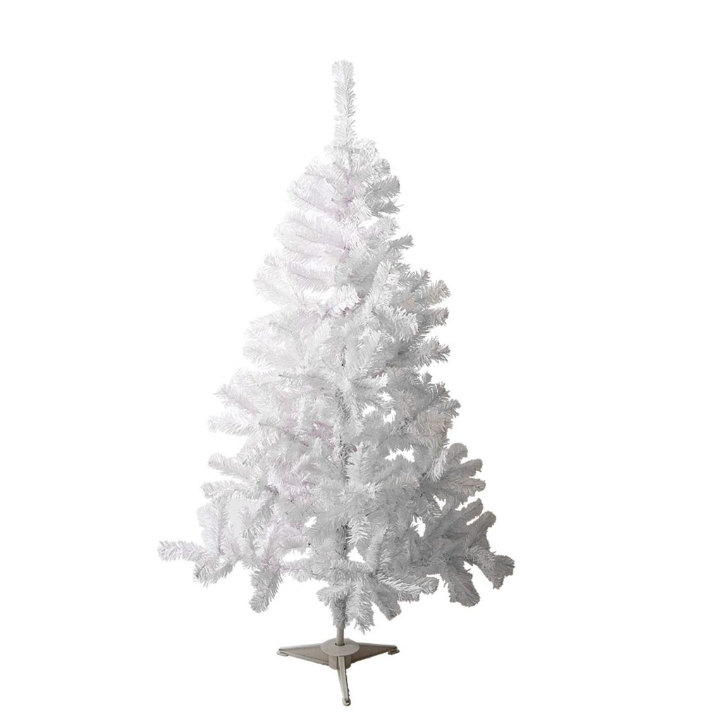 ÁRBOL DE NAVIDAD BLANCO 150 CM