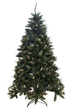 ÁRBOL NAVIDAD DECORADO ORO 180CM