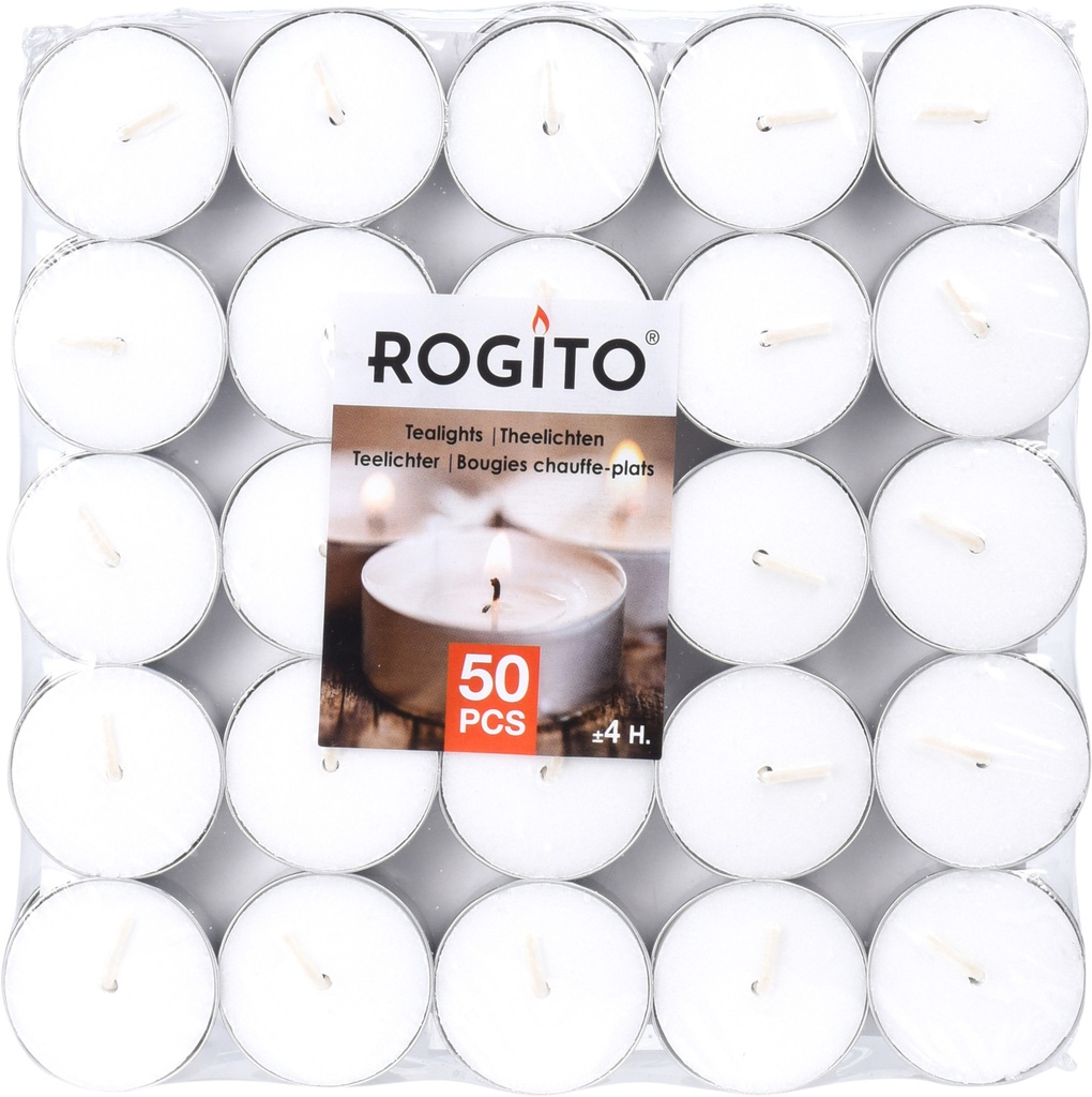 SET DE 50 VELAS DE TÉ