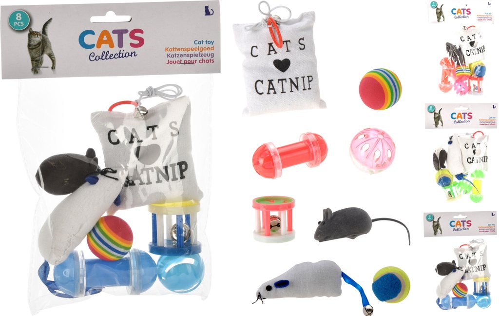 KIT JUGUETES PARA GATOS