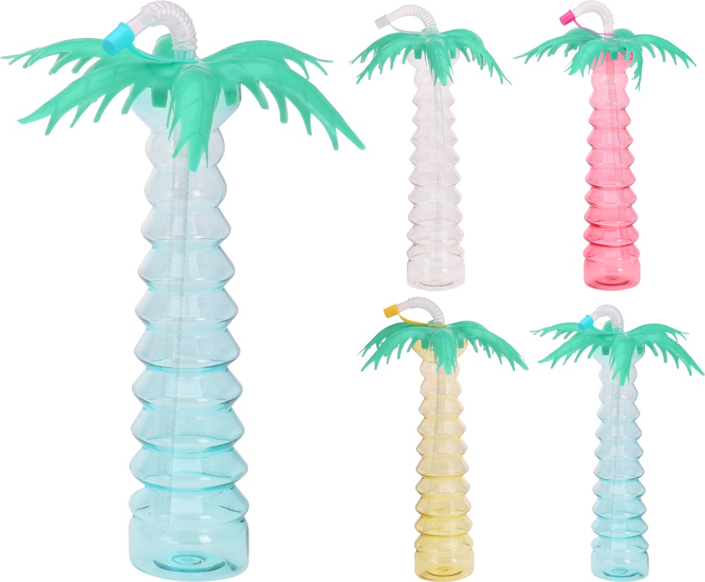 VASO PLASTICO PALMERA 32 CM