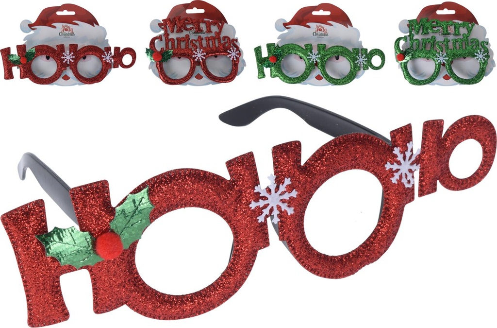 GAFAS NOEL 15X11 CM