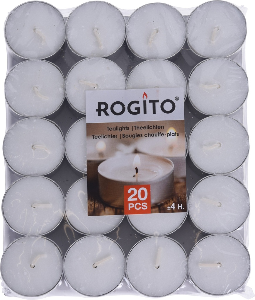 SET 20 VELAS DE TE