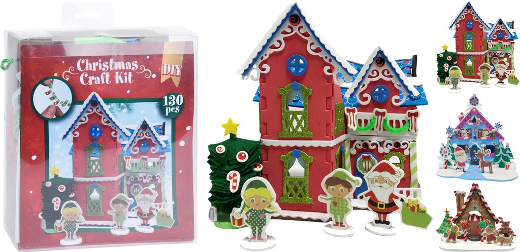 PUZZLE DIY 3D NAVIDAD