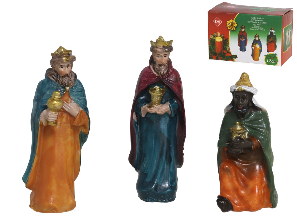 REYES MAGOS X3 - 12CM