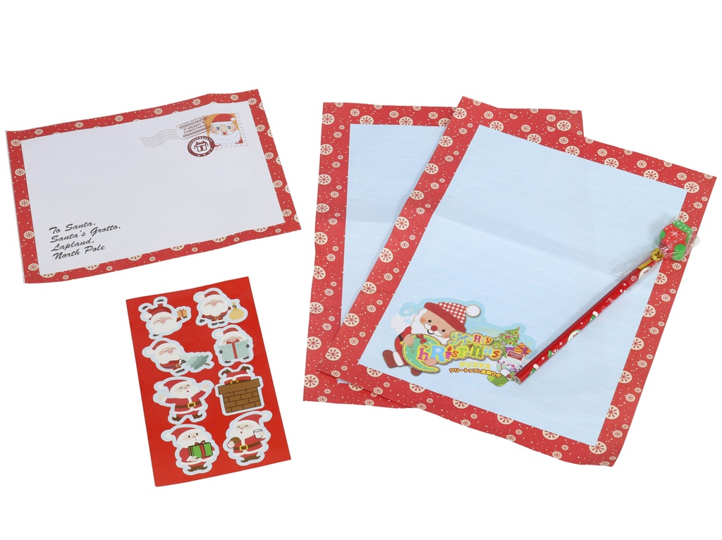 SET CARTA NAVIDAD PAPA NOEL