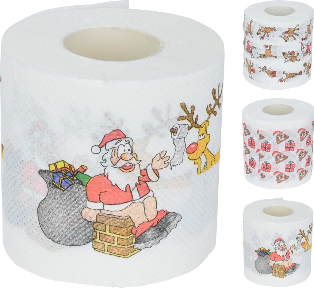 PAPEL BAÑO NAVIDEÑO 30M