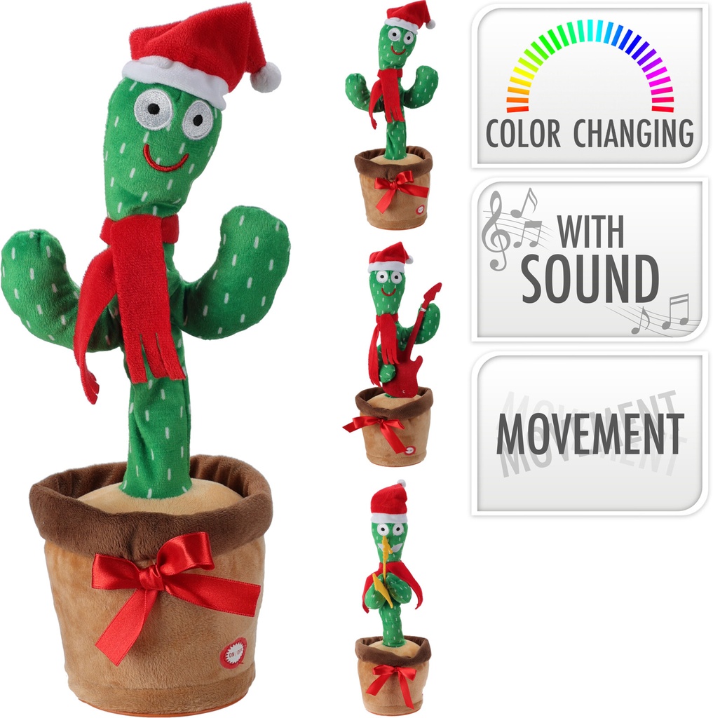 FIGURA CACTUS MOVIMIENTO 35CM