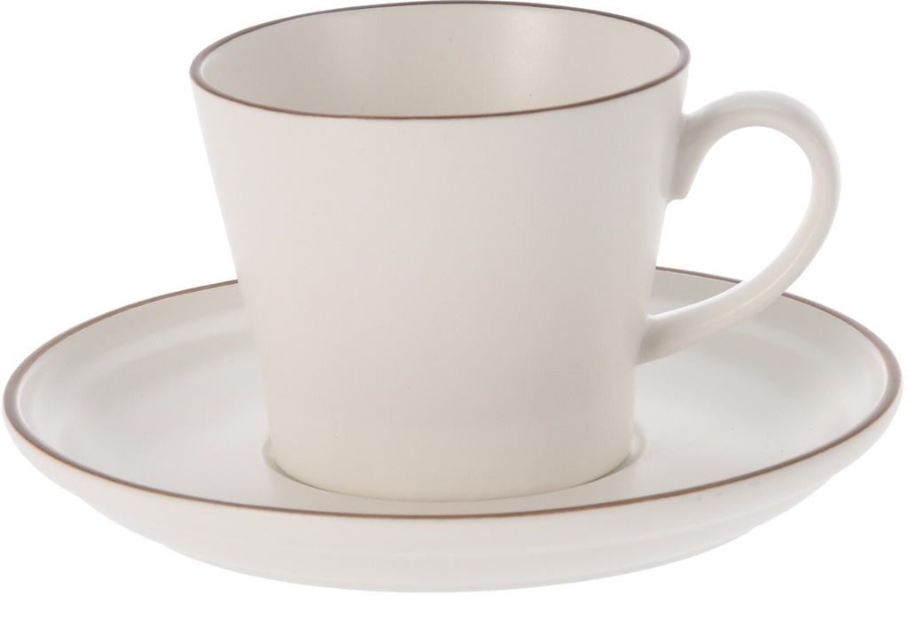 TAZA CON PLATO 200ML