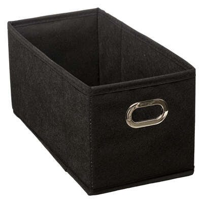 CAJA DE ALMACENAMIENTO 15 X 31 NEGRO