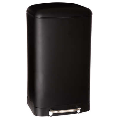 [133684JJ] CONTENEDOR DE BASURA NEGRO ARIANE 30 L