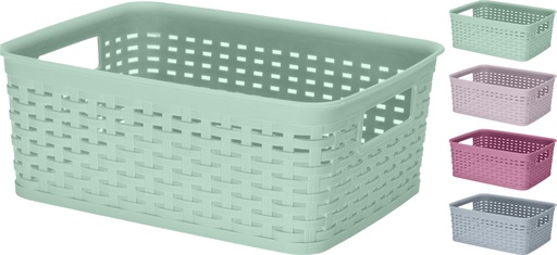 [101000460] BASQUET PLASTICO 25 X 19 CM