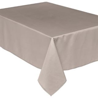 [103900DJJ] MANTEL ANTIMANCHAS TAUPE 140 X 240 CM