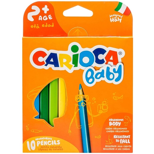 [42819TC] PACK 10 LAPICES BABY PENCIL CARIOCA