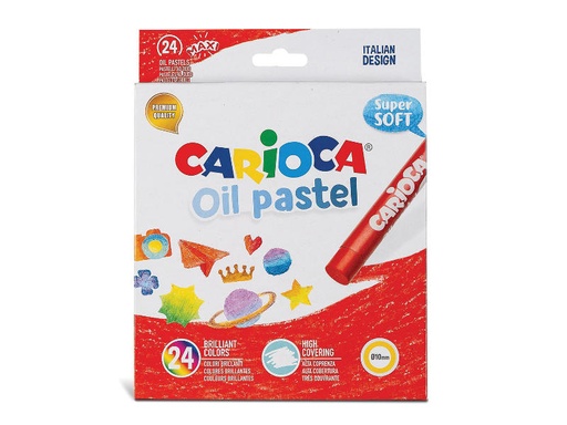 [43278TC] Caja 24 Ceras Oil Pastel