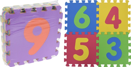 [491210000] PUZZLE EVA 9 NUMEROS 31X31CM