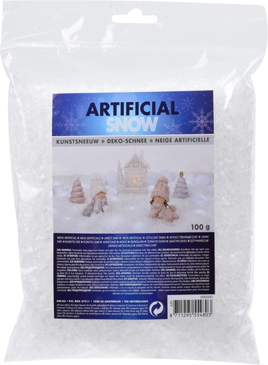 [AAZ400000] BOLSA 100 GRAMOS NIEVE ARTIFICIAL