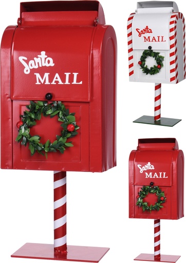 [DH8047290] BUZÓN CORREO SANTA METAL 37 CM