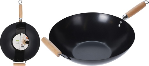 [170481470] SARTEN WOK NEGRO 34 CM