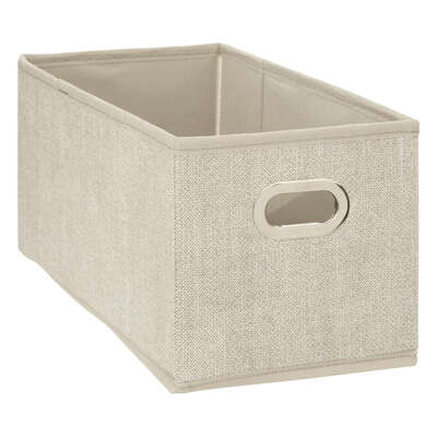 [160384GJJ] CAJA DE ALMACENAMIENTO BEIGE DE BREZO