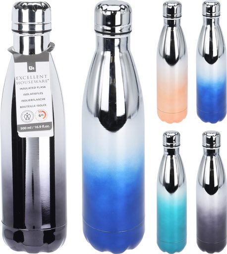 [170700520] TERMO 500ML.INOX DECORADO 4ASS