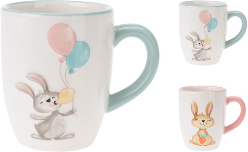 [AZD501410] MUG CONEJO PORCELANA 10CM