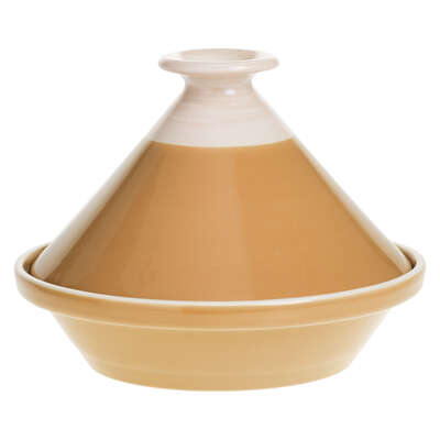 [154390DJJ] PLATO TAJINE SOFÍA MOSTAZA 27 CM