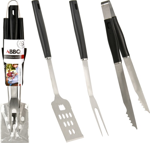 [C80900190] SET UTILES BARBACOA 3 PZAS